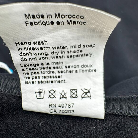 PROFILE BY GOTTEX Women's 10 Blue Bachata V Neck Halter 2 Piece Tankini Swimsuit - Picture 8 of 13